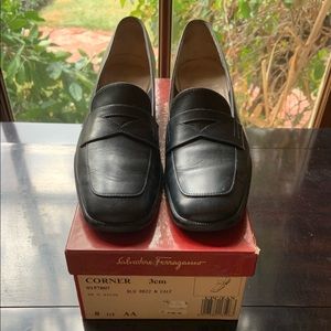 Feragamo Leather Loafers